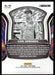 Carl Edwards 2021 Panini Prizm Silver Prizm Legends Back of Card