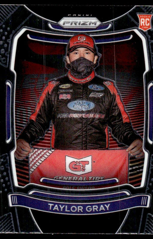 Taylor Gray 2021 Panini Prizm Racing Base Front of Card