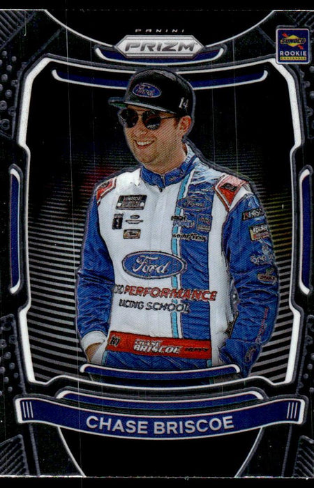 Chase Briscoe 2021 Panini Prizm Racing Base Front of Card