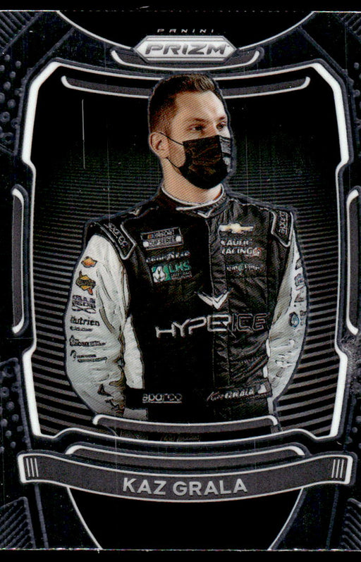 Kaz Grala 2021 Panini Prizm Racing Base Front of Card