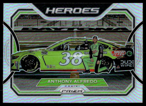 Anthony Alfredo 2021 Panini Prizm Heros Silver Prizm Front of Card