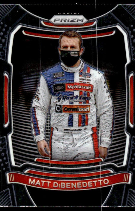 Matt DiBenedetto 2021 Panini Prizm Racing Base Front of Card