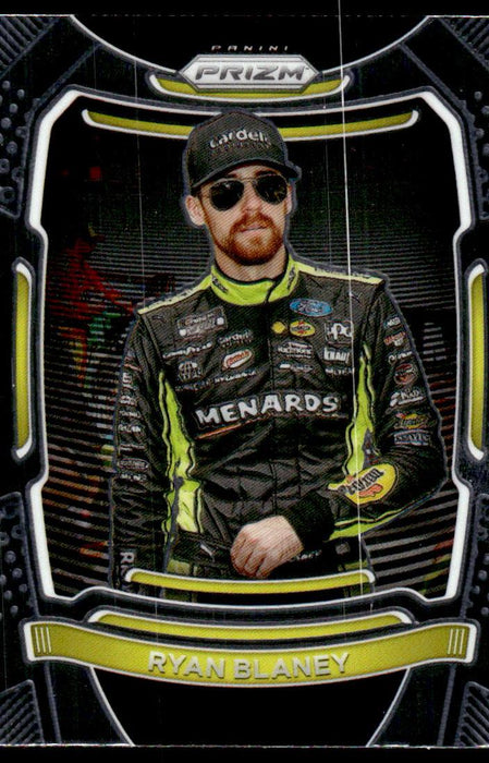 Ryan Blaney 2021 Panini Prizm Racing Base Front of Card