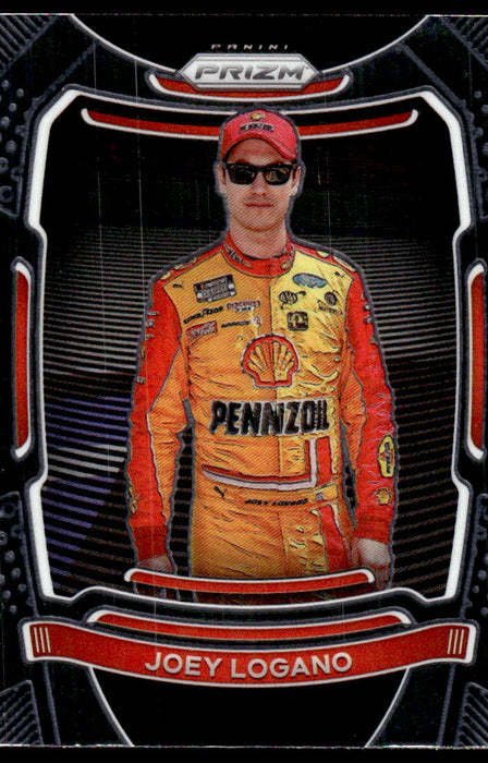 Joey Logano 2021 Panini Prizm Racing Base Front of Card