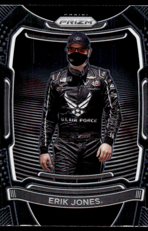 Erik Jones 2021 Panini Prizm Racing Base Front of Card