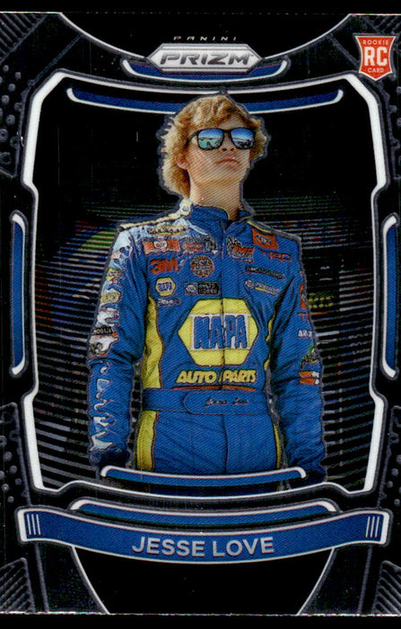 Jesse Love 2021 Panini Prizm Racing Base Front of Card