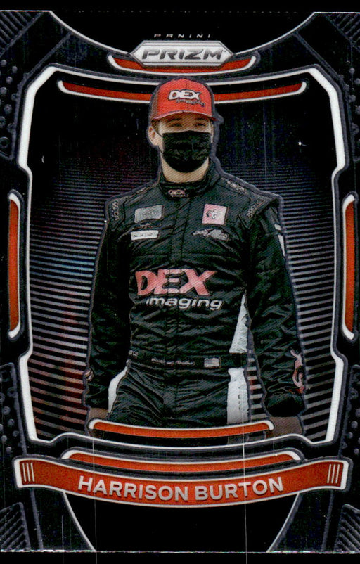 Harrison Burton 2021 Panini Prizm Racing Base Front of Card