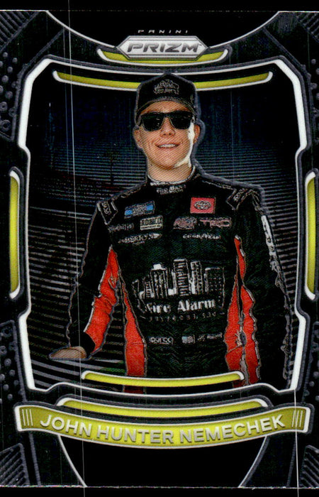 John Hunter Nemechek 2021 Panini Prizm Racing Base Front of Card