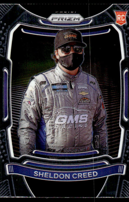 Sheldon Creed 2021 Panini Prizm Racing Base Front of Card