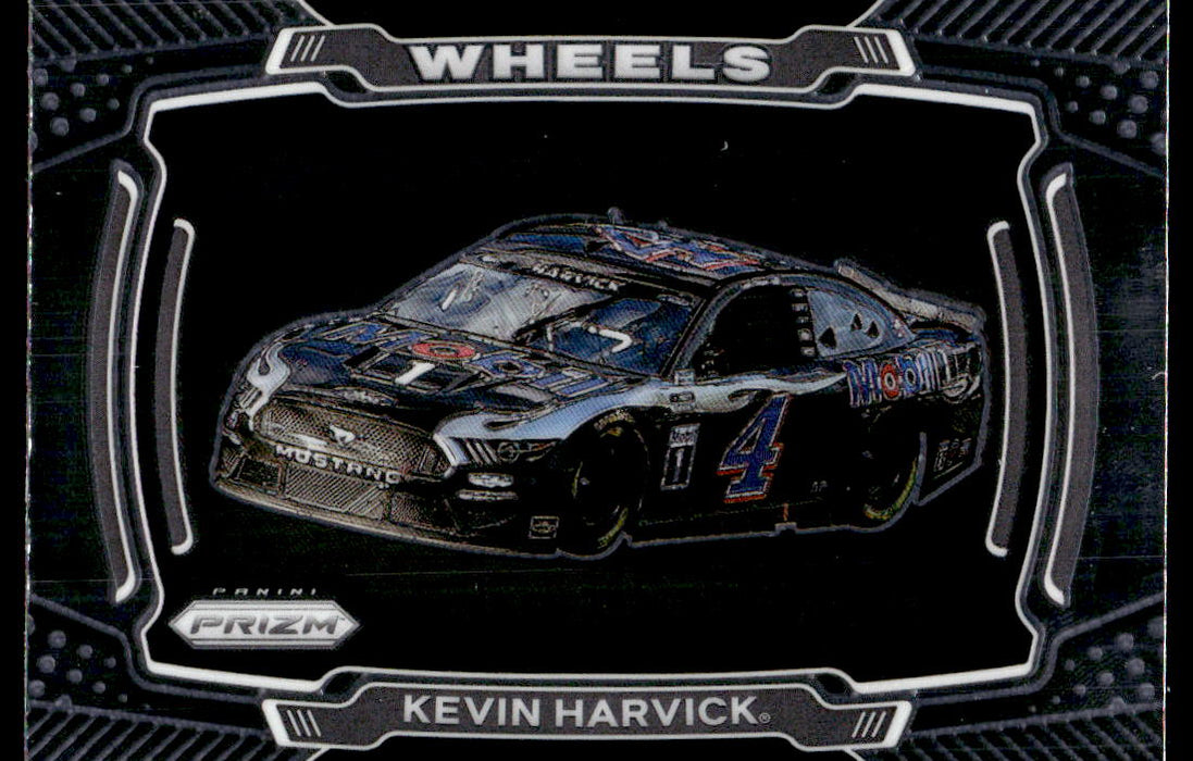 Kevin Harvick 2021 Panini Prizm Racing Wheels Front of Card