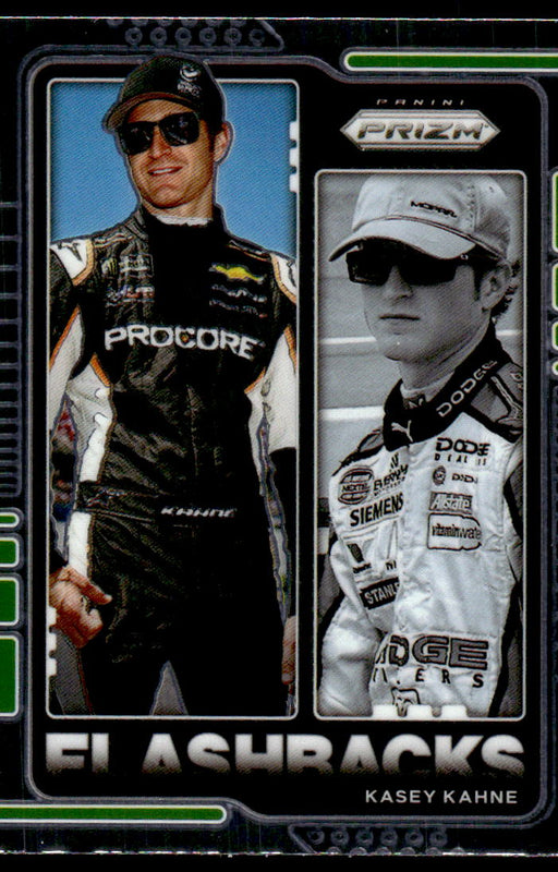 Kasey Kahne 2021 Panini Prizm Racing Flashbacks Front of Card