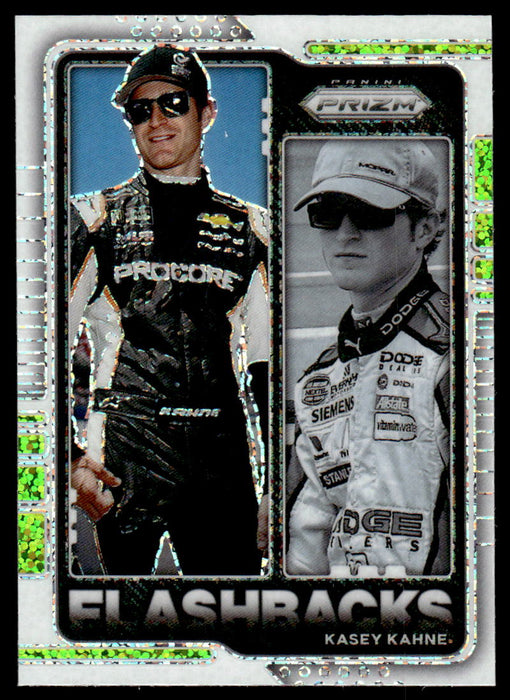 Kasey Kahne 2021 Panini Prizm White Sparkle Prizm Front of Card