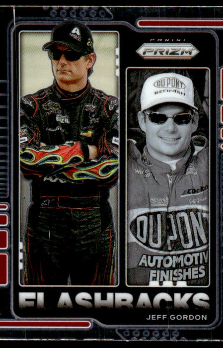 Jeff Gordon 2021 Panini Prizm Racing Flashbacks Front of Card