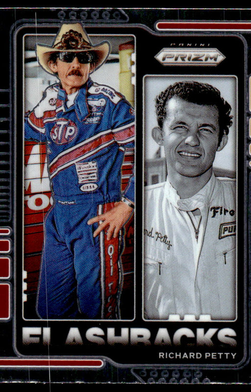 Richard Petty 2021 Panini Prizm Racing Flashbacks Front of Card