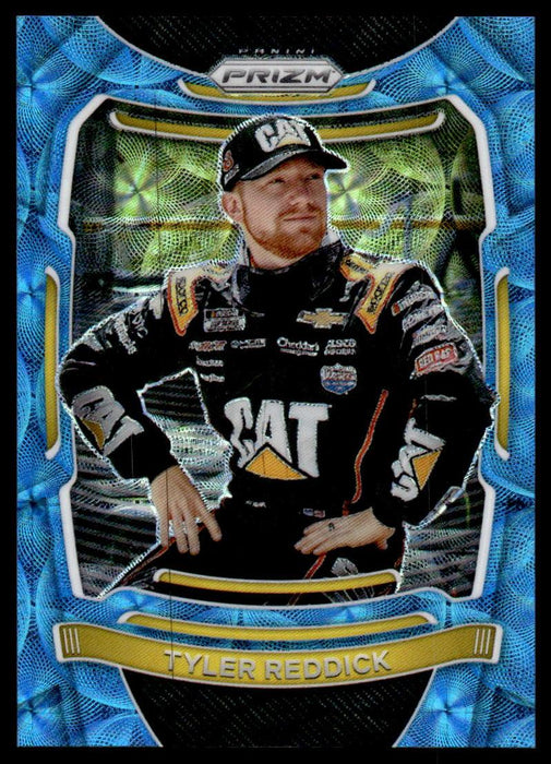 Tyler Reddick 2021 Panini Prizm Carolina Blue Scope Front of Card