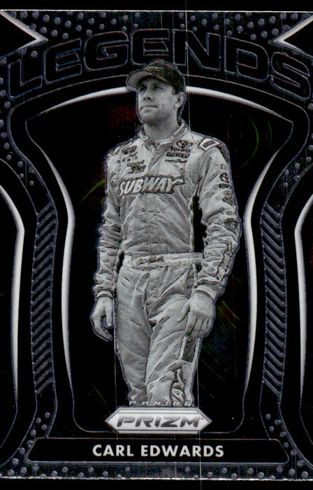 Carl Edwards 2021 Panini Prizm Racing Legends Front of Card