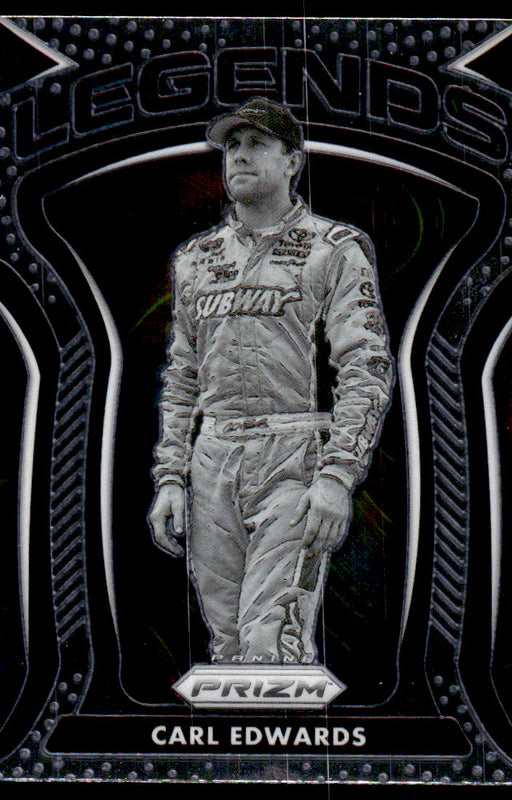 Carl Edwards 2021 Panini Prizm Racing Legends Front of Card