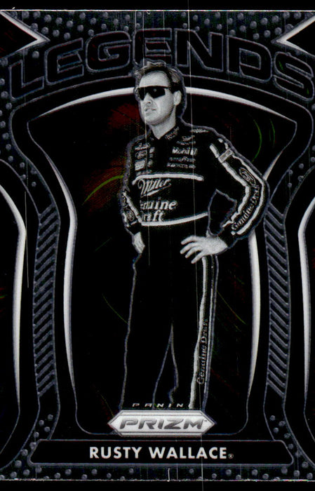 Rusty Wallace 2021 Panini Prizm Racing Legends Front of Card