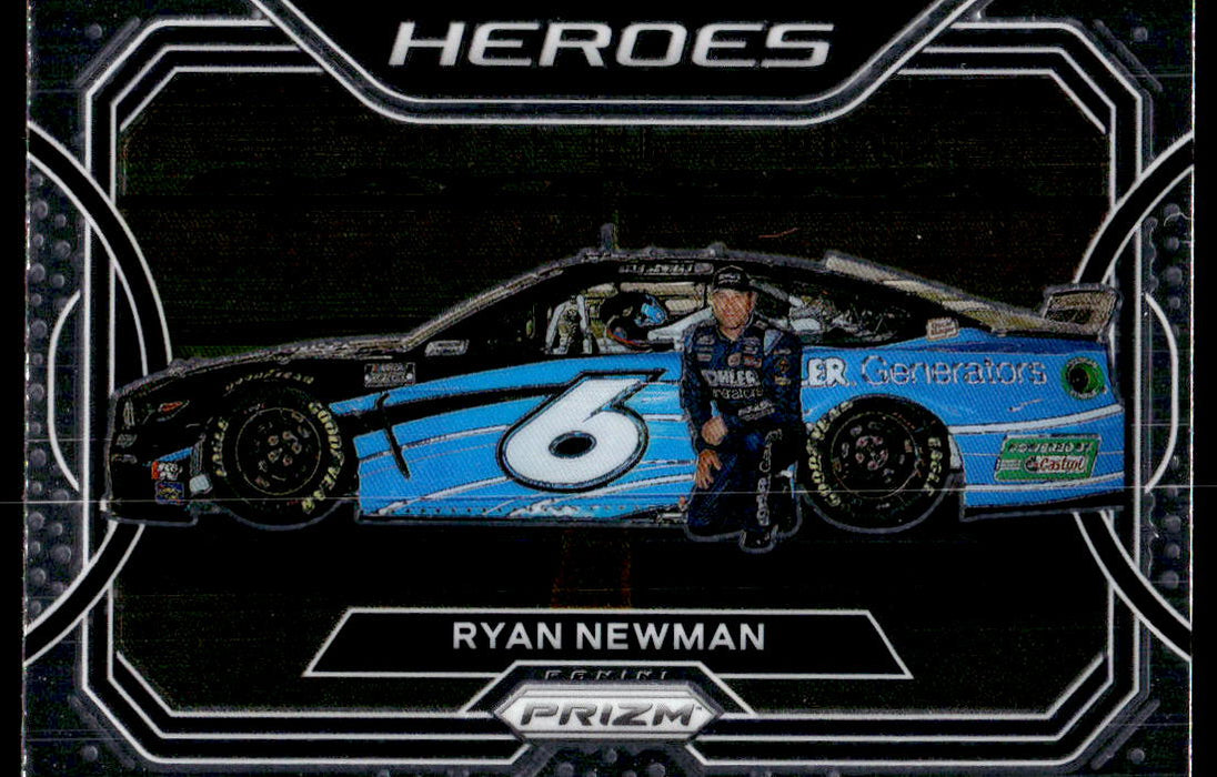 Ryan Newman 2021 Panini Prizm Racing Heros Front of Card