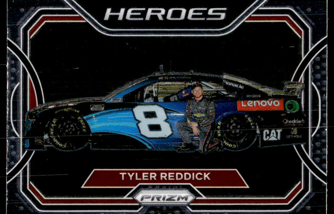 Tyler Reddick 2021 Panini Prizm Racing Heros Front of Card