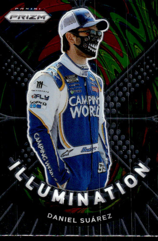 Daniel Suarez 2021 Panini Prizm Racing Illumination Front of Card