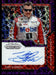 Tony Stewart 2021 Panini Prizm Purple Velocity Endorsements Front of Card