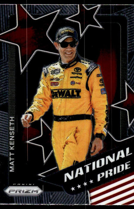 Matt Kenseth 2021 Panini Prizm Racing National Pride Front of Card