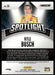 Kyle Busch 2021 Panini Prizm Racing Spotlight Back of Card