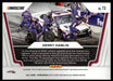 Denny Hamlin 2021 Panini Prizm Racing Teamwork Back of Card