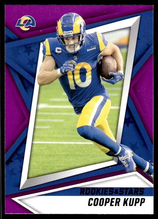 Cooper Kupp 2021 Panini Rookies & Stars Purple Front of Card