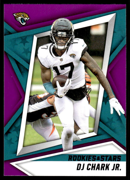 DJ Chark Jr. 2021 Panini Rookies & Stars Purple Front of Card