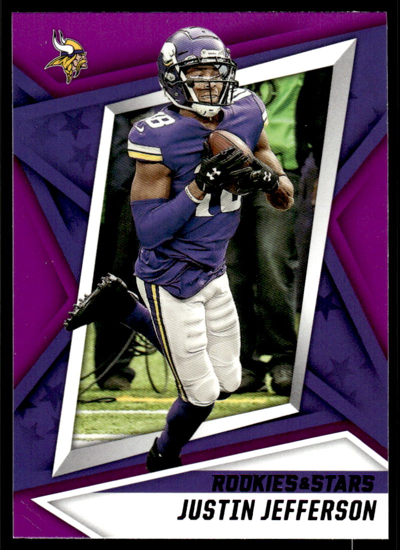 Justin Jefferson SP! 2021 Prestige Youth Movement purple /149 no.YM-9