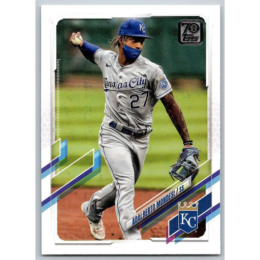 2021 Topps Baseball Complete Set Adalberto Mondesi Kansas City Royals #125 - Collectible Craze America