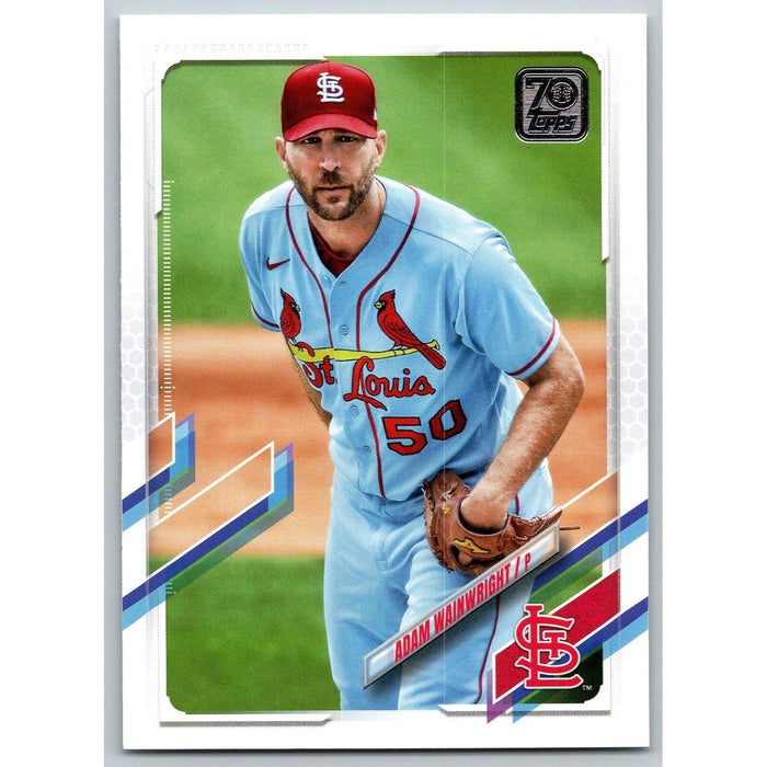 2021 Topps Baseball Complete Set Adam Wainwright St. Louis Cardinals #534 - Collectible Craze America