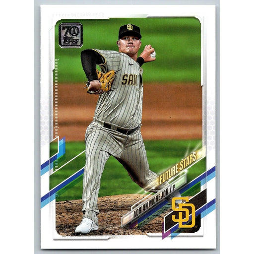 2021 Topps Baseball Complete Set Adrian Morejon San Diego Padres #518 - Collectible Craze America