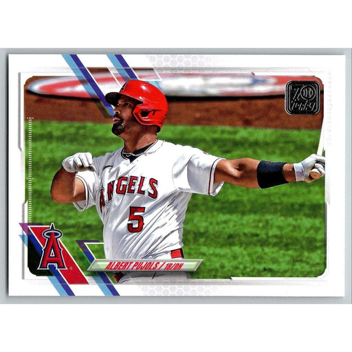 2021 Topps Baseball Complete Set Albert Pujols Los Angeles Angels #178 - Collectible Craze America