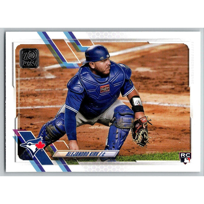 2021 Topps Baseball Complete Set Alejandro Kirk RC Toronto Blue Jays #551 - Collectible Craze America