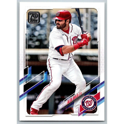 2021 Topps Baseball Complete Set Alex Avila Washington Nationals #446 - Collectible Craze America