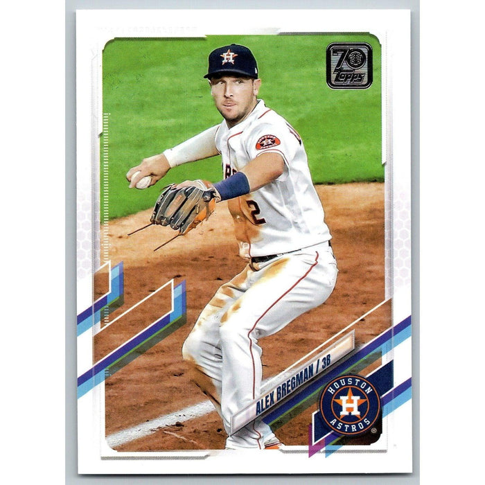 2021 Topps Baseball Complete Set Alex Bregman Houston Astros #297 - Collectible Craze America