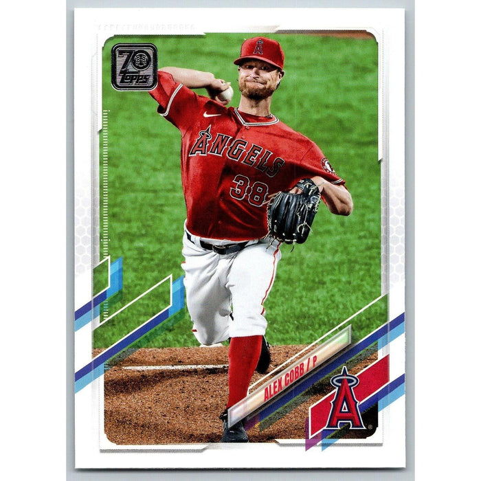 2021 Topps Baseball Complete Set Alex Cobb Los Angeles Angels #474 - Collectible Craze America