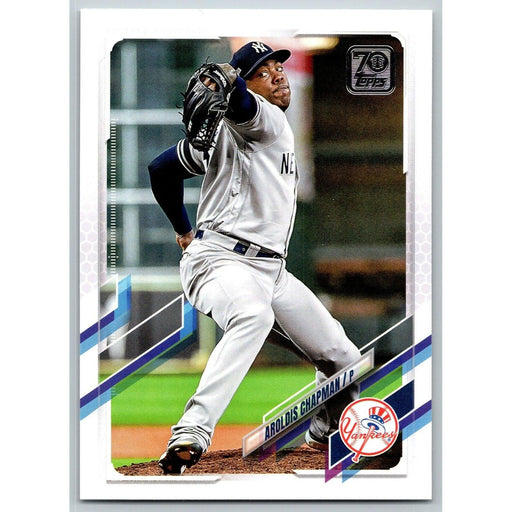 2021 Topps Baseball Complete Set Aroldis Chapman New York Yankees #157 - Collectible Craze America