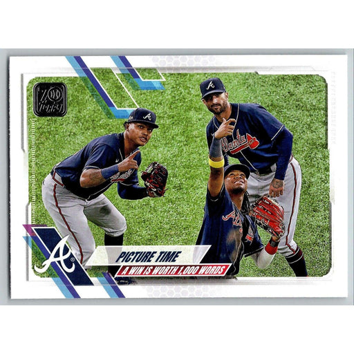 2021 Topps Baseball Complete Set Atlanta Braves Atlanta Braves #372 - Collectible Craze America