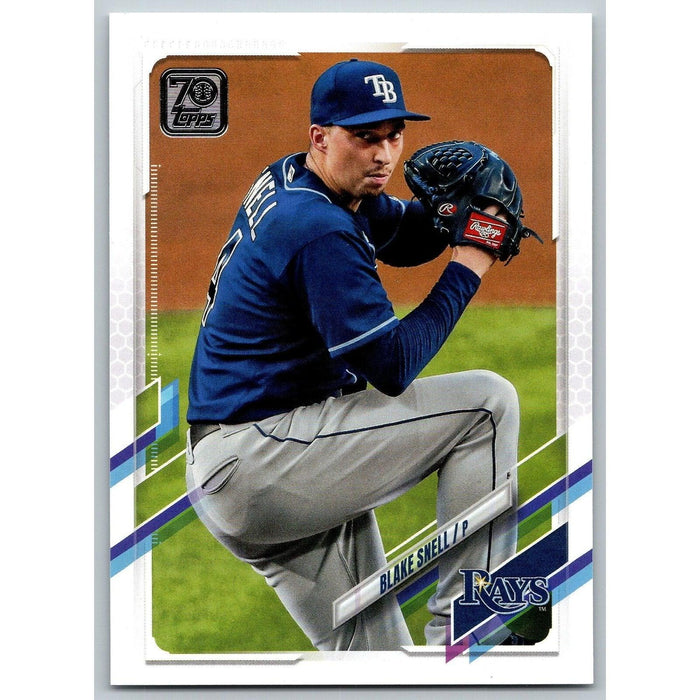 2021 Topps Baseball Complete Set Blake Snell Tampa Bay Rays #261 - Collectible Craze America