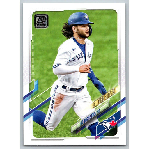 2021 Topps Baseball Complete Set Bo Bichette Toronto Blue Jays #310 - Collectible Craze America