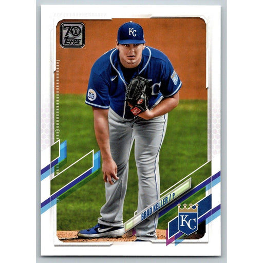 2021 Topps Baseball Complete Set Brad Keller Kansas City Royals #544 - Collectible Craze America