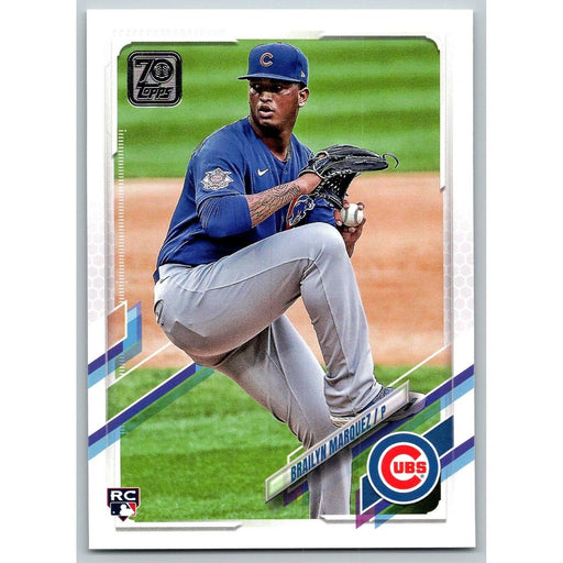 2021 Topps Baseball Complete Set Brailyn Marquez RC Chicago Cubs #404 - Collectible Craze America