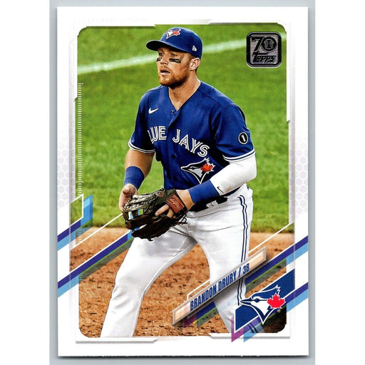 2021 Topps Baseball Complete Set Brandon Drury Toronto Blue Jays #188 - Collectible Craze America