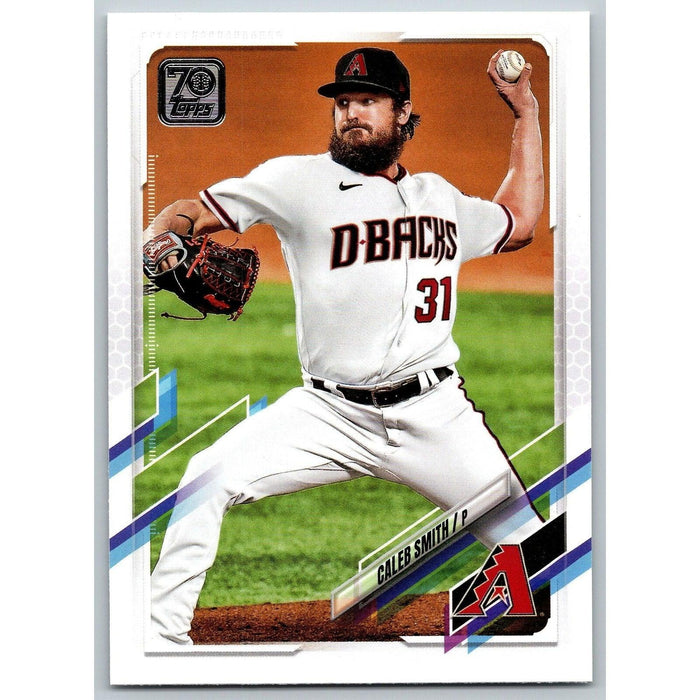 2021 Topps Baseball Complete Set Caleb Smith Arizona Diamondbacks #141 - Collectible Craze America