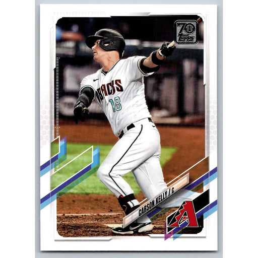 2021 Topps Baseball Complete Set Carson Kelly Arizona Diamondbacks #447 - Collectible Craze America