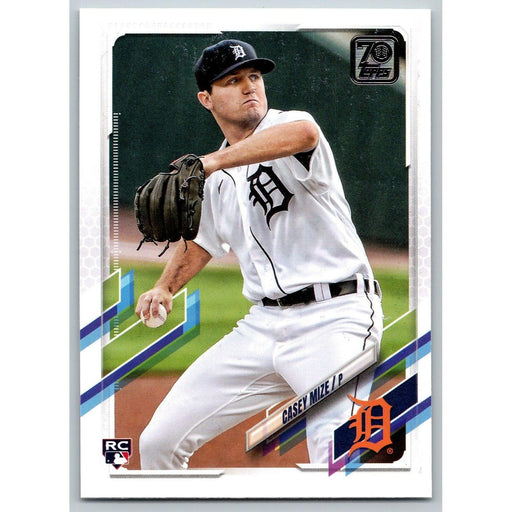 2021 Topps Baseball Complete Set Casey Mize RC Detroit Tigers #321 - Collectible Craze America